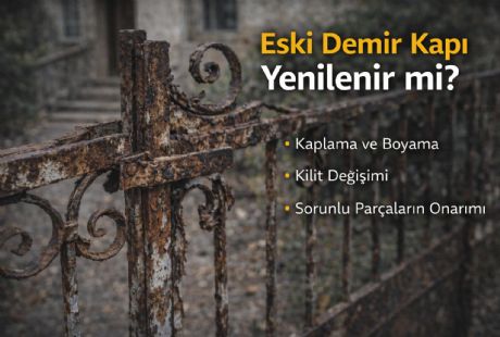 Eski Demir Kapı Yenilenir mi?