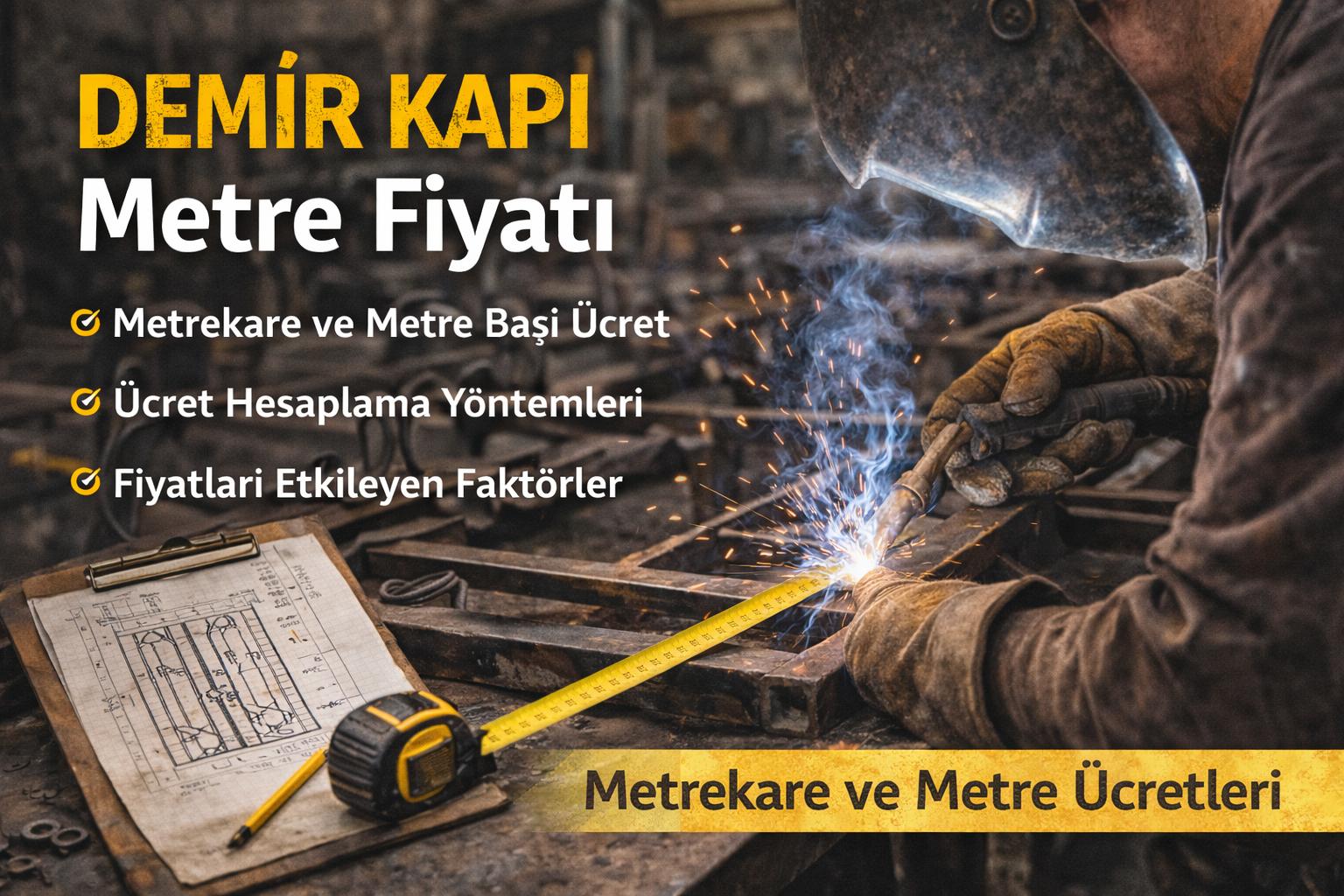 Demir Kapı Metre Fiyatı