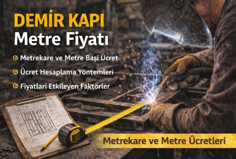 Demir Kapı Metre Fiyatı