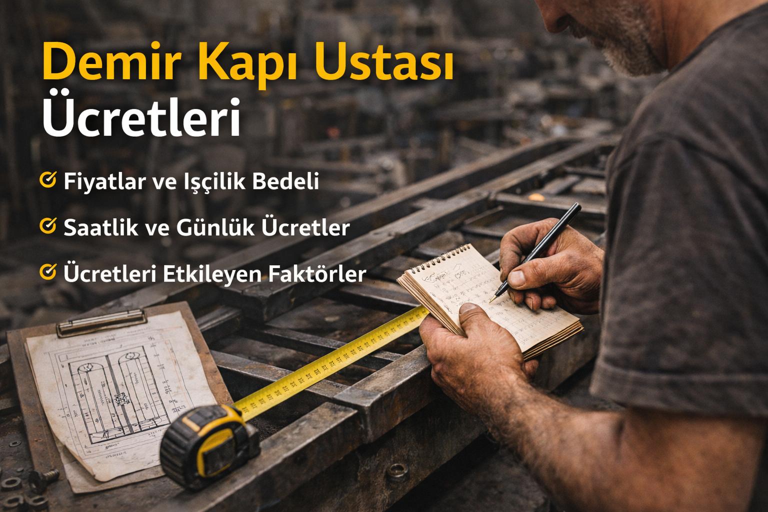 Demir Kapı Ustası Ücretleri