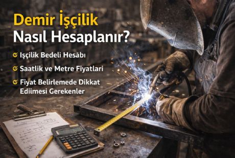 Demir İşçilik Nasıl Hesaplanır