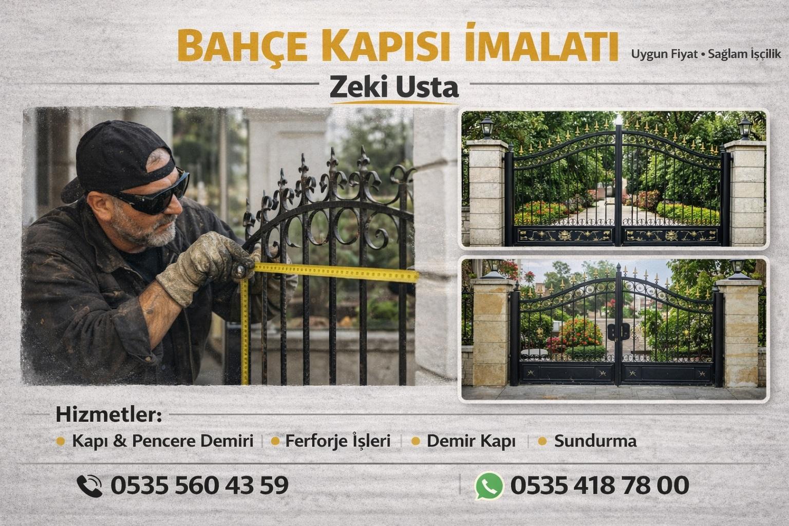 Bahçe Kapısı İmalatı