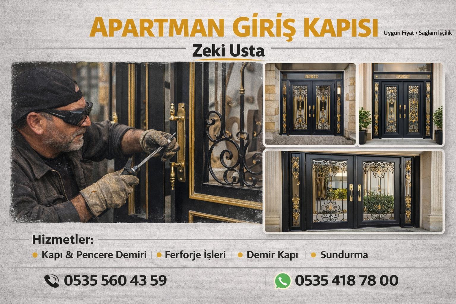 Apartman Giriş Kapısı