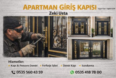 Apartman Giriş Kapısı