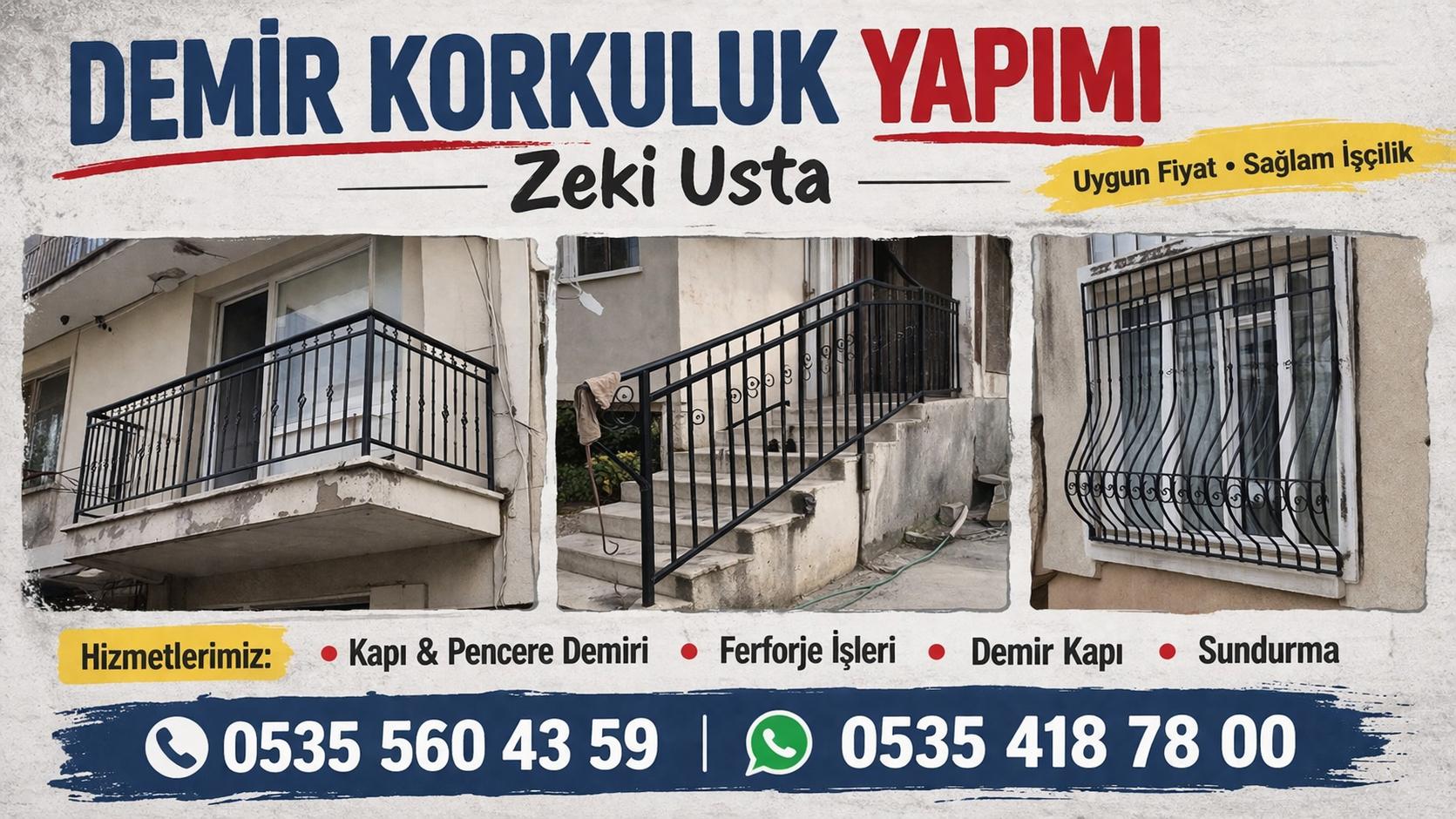 Demir Korkuluk Yapımı