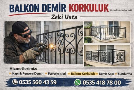 Balkon Demir Korkuluk