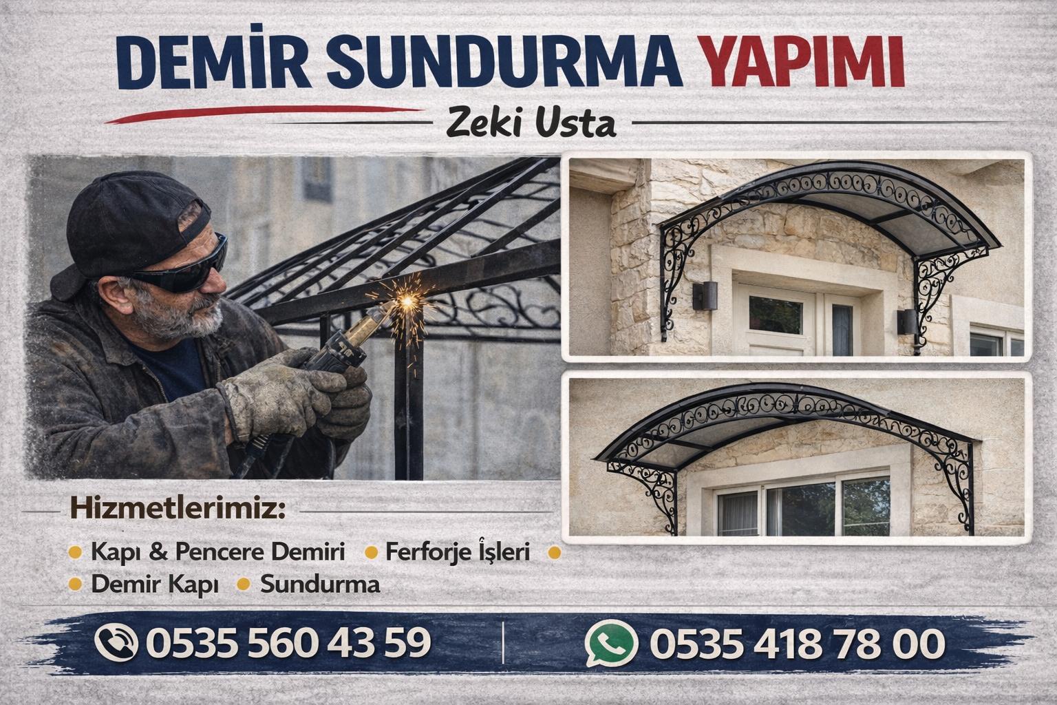 Demir Sundurma Yapımı
