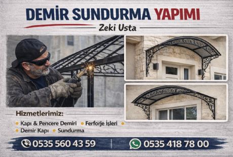 Demir Sundurma Yapımı