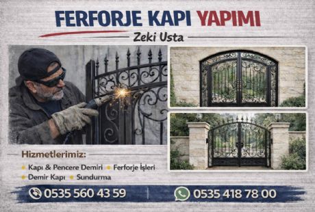 Ferforje Kapı Yapımı