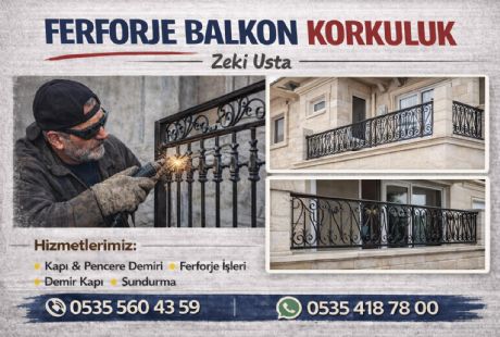 Ferforje Balkon Korkuluk