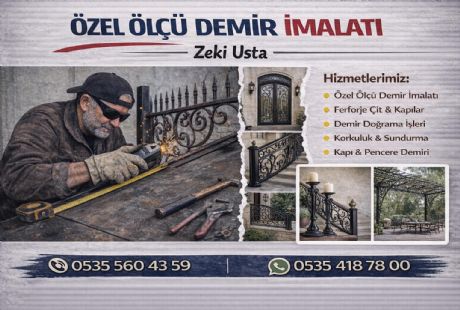 Özel Ölçü Demir İmalatı