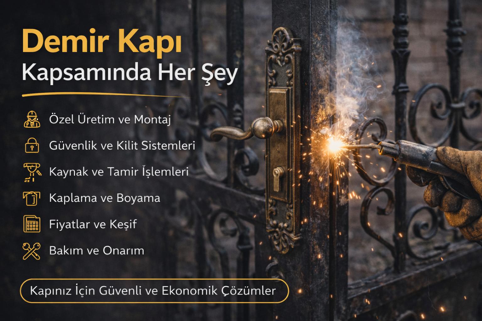 Demir Kapı Yaptırmadan Önce Bilmeniz Gerekenler