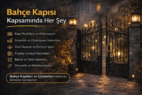 Bahçe Kapısı Seçimi Rehberi