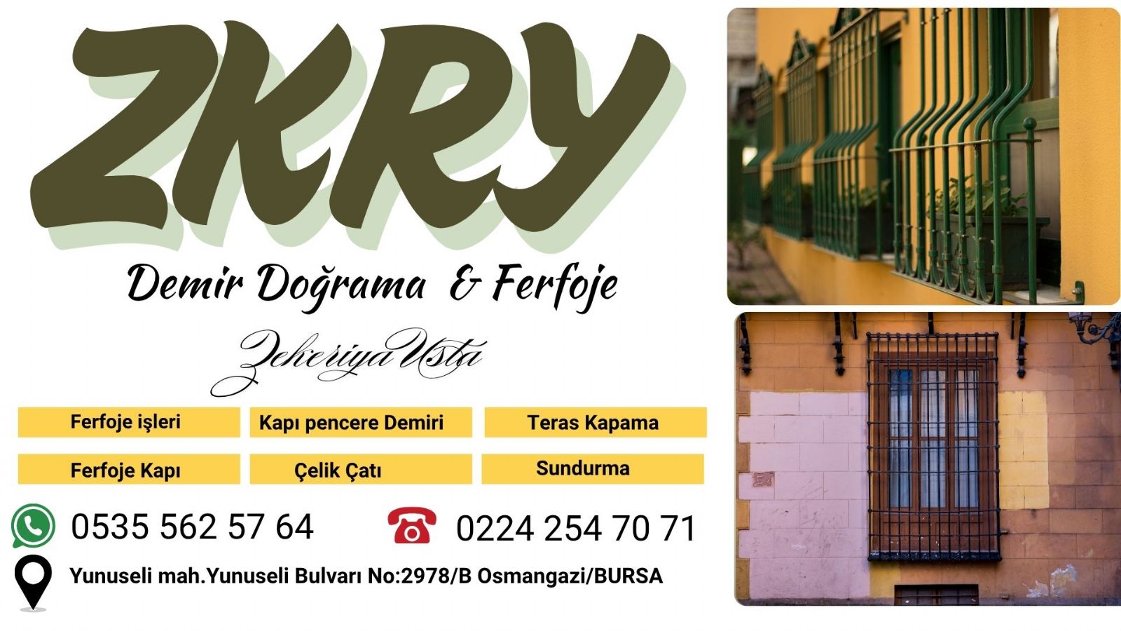Yunuseli Mahallesi Demirci